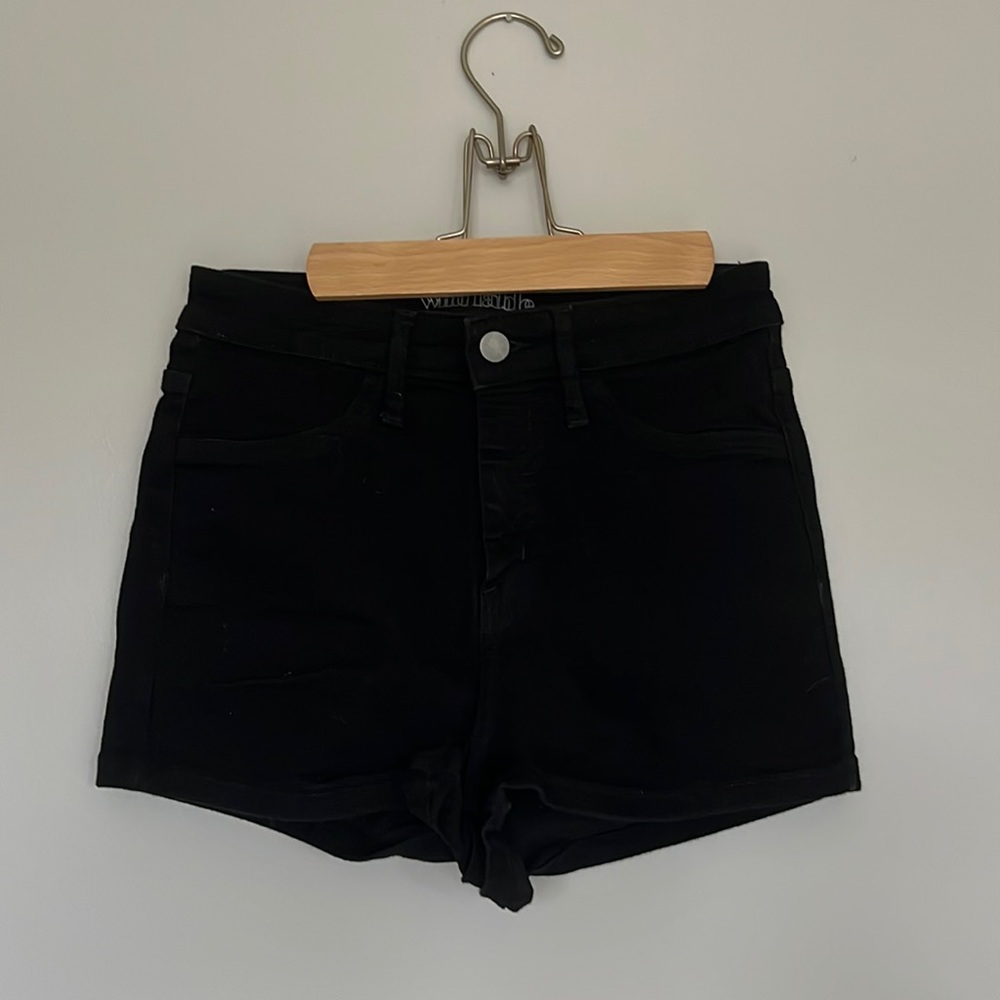 High waisted shorts